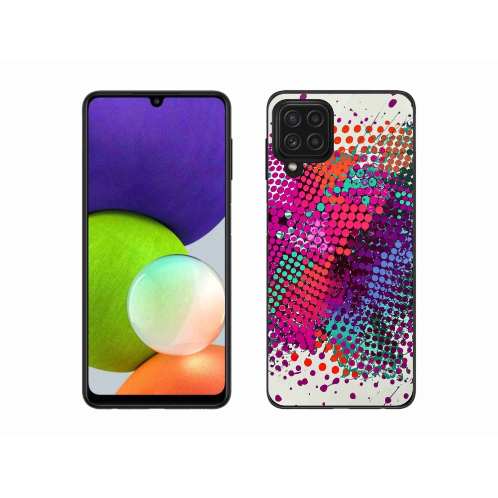 Gelový kryt mmCase na Samsung Galaxy A22 4G - abstraktní motiv 65