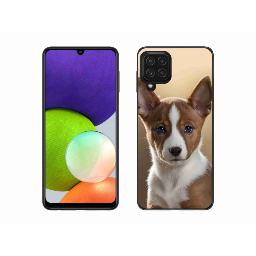 Gelový kryt mmCase na Samsung Galaxy A22 4G - basenji