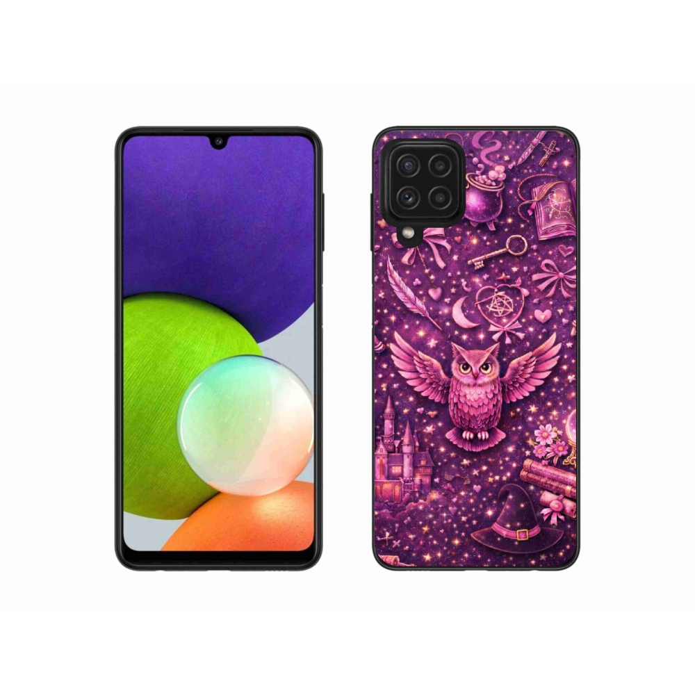 Gelový kryt mmCase na Samsung Galaxy A22 4G - magický svět
