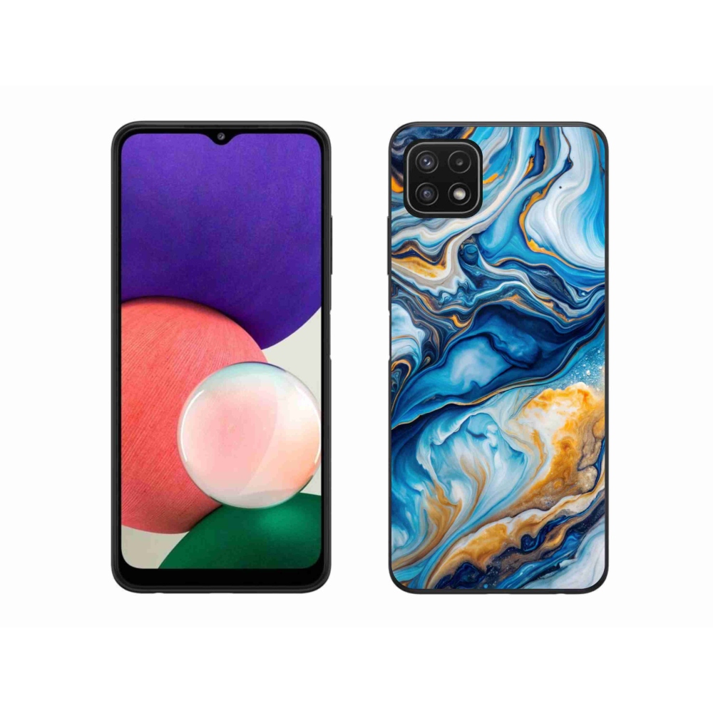 Gelový kryt mmCase na Samsung Galaxy A22 5G - abstraktní motiv 34