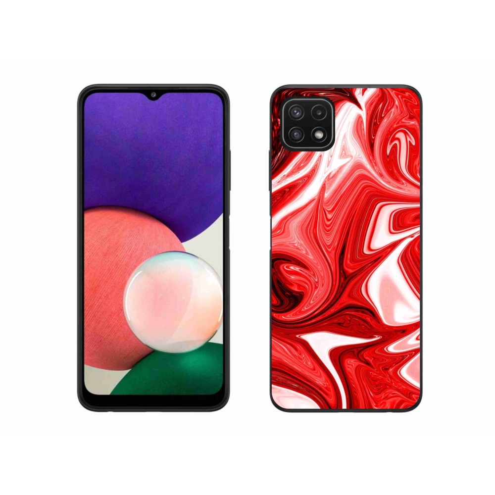 Gelový kryt mmCase na Samsung Galaxy A22 5G - abstraktní motiv 43