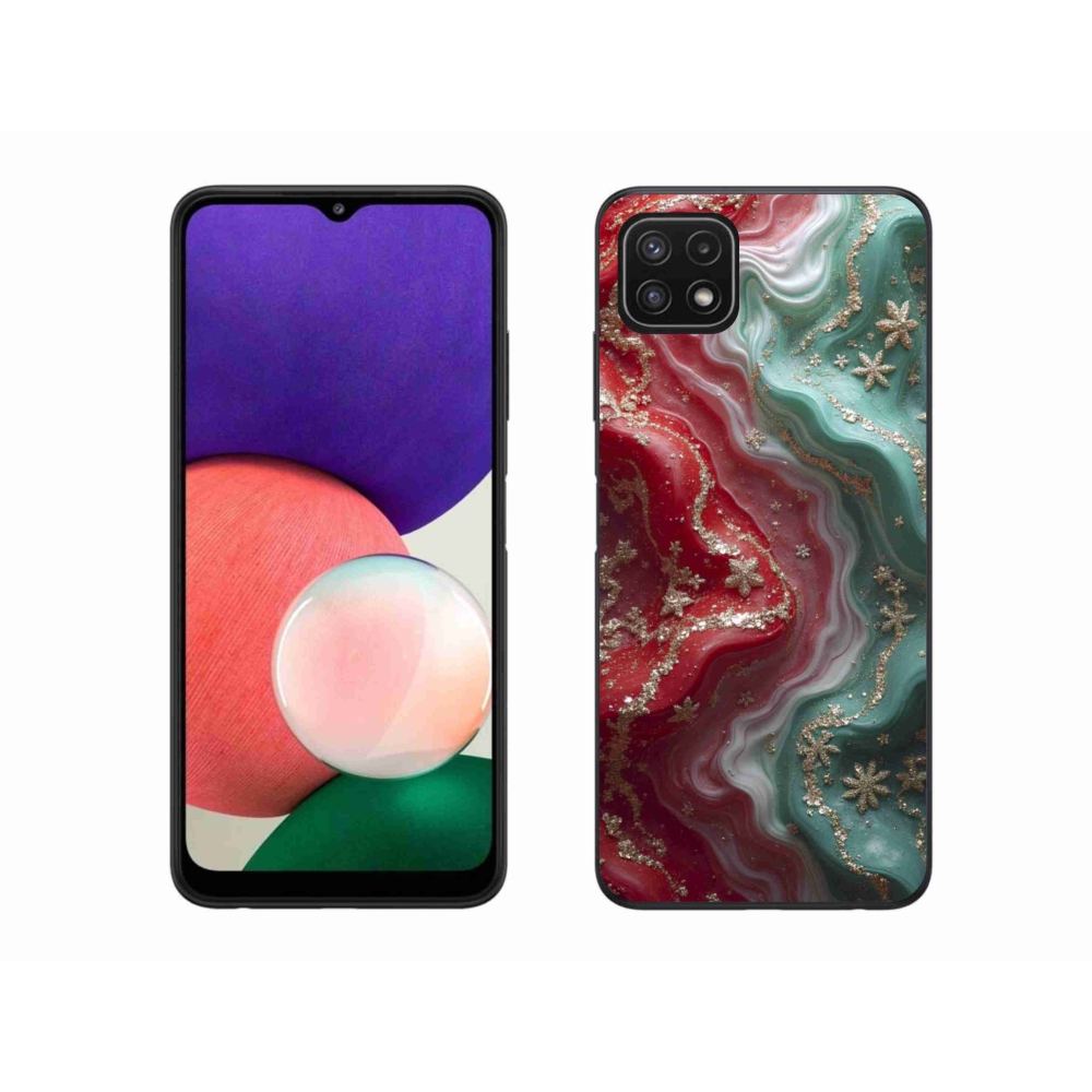 Gelový kryt mmCase na Samsung Galaxy A22 5G - abstraktní motiv 54