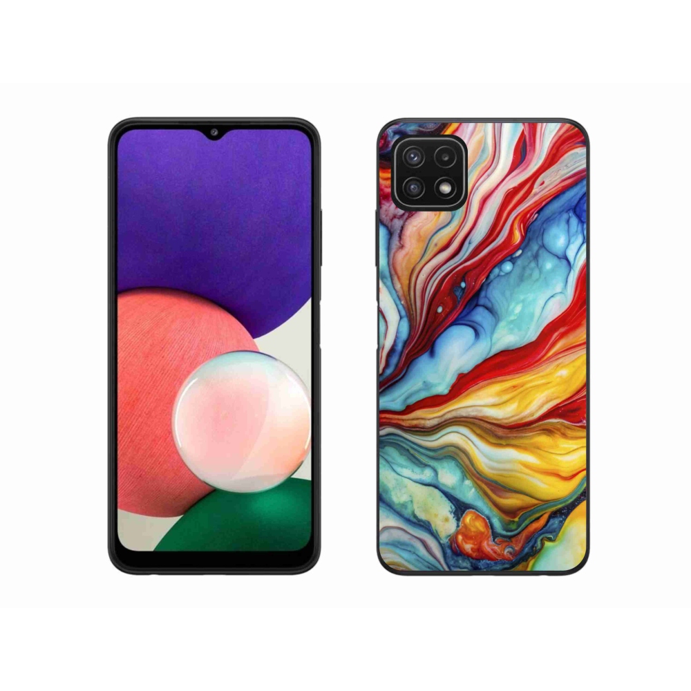 Gelový kryt mmCase na Samsung Galaxy A22 5G - abstraktní motiv 58