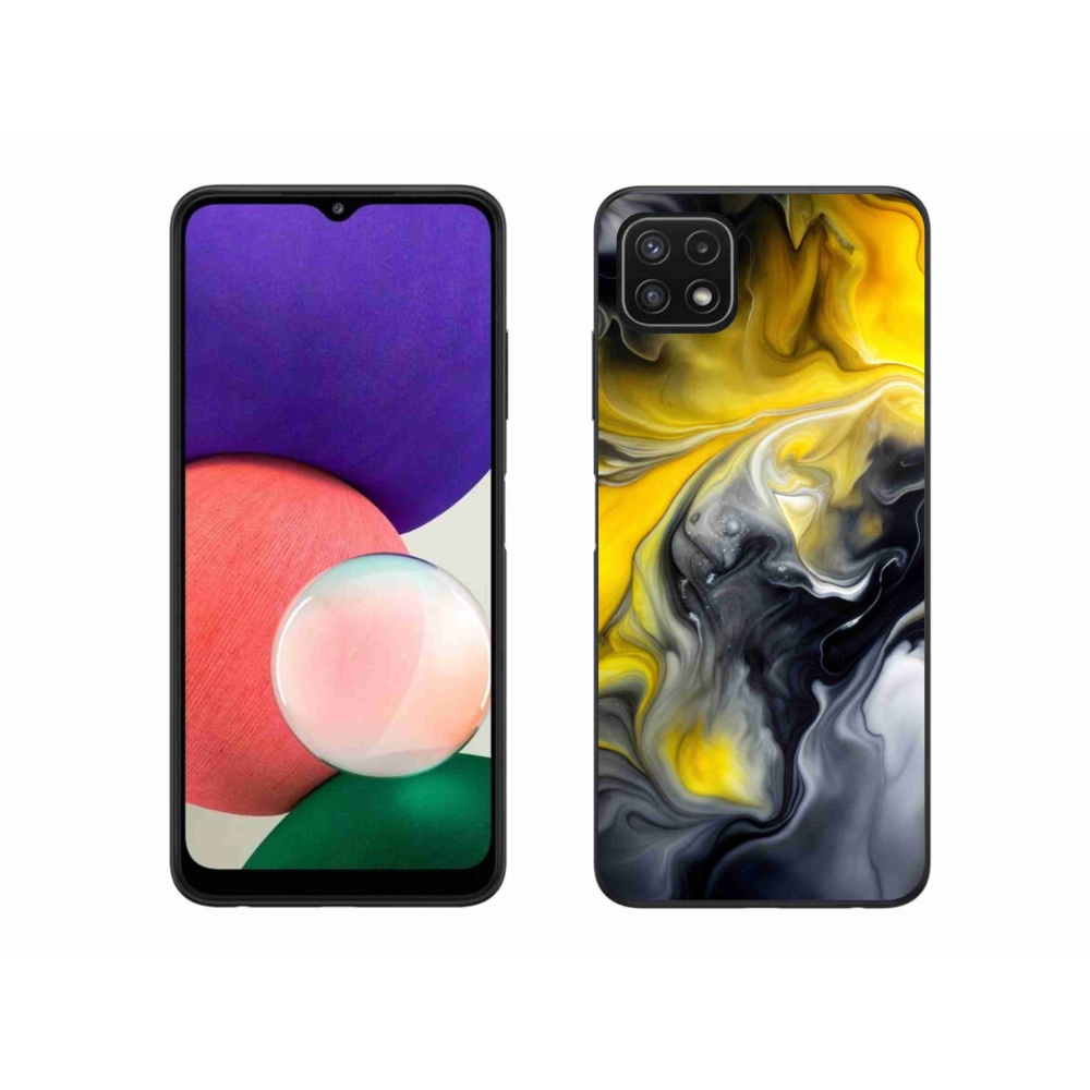 Gelový kryt mmCase na Samsung Galaxy A22 5G - abstraktní motiv 60