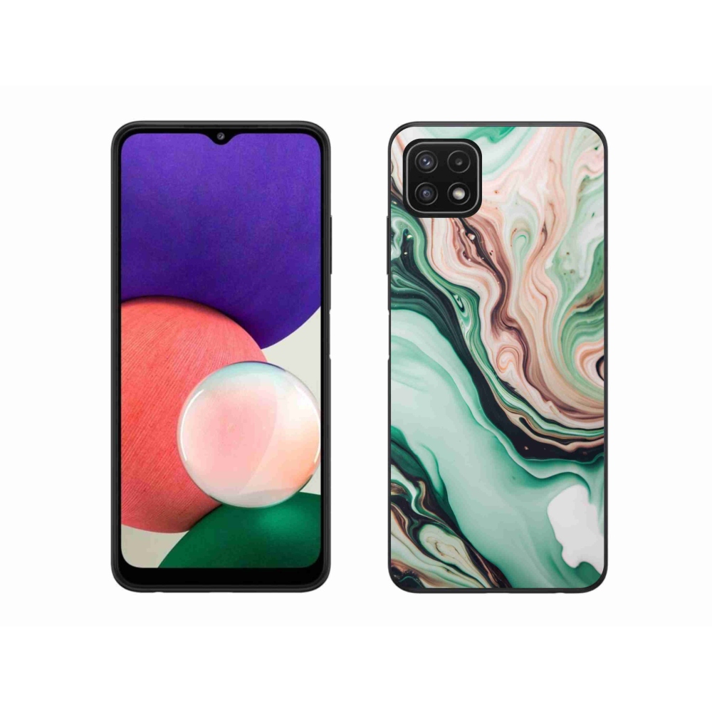 Gelový kryt mmCase na Samsung Galaxy A22 5G - abstraktní motiv 62