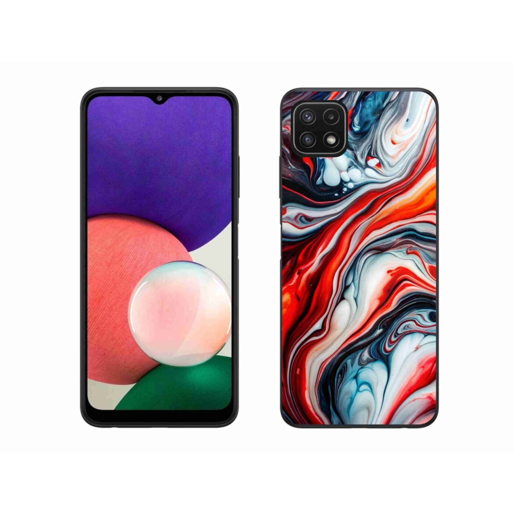Gelový kryt mmCase na Samsung Galaxy A22 5G - abstraktní motiv 63