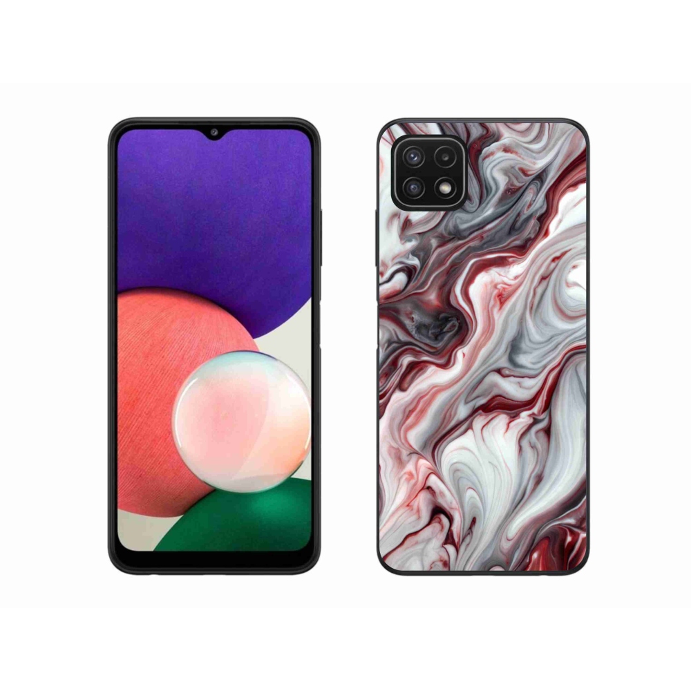 Gelový kryt mmCase na Samsung Galaxy A22 5G - abstraktní motiv 64