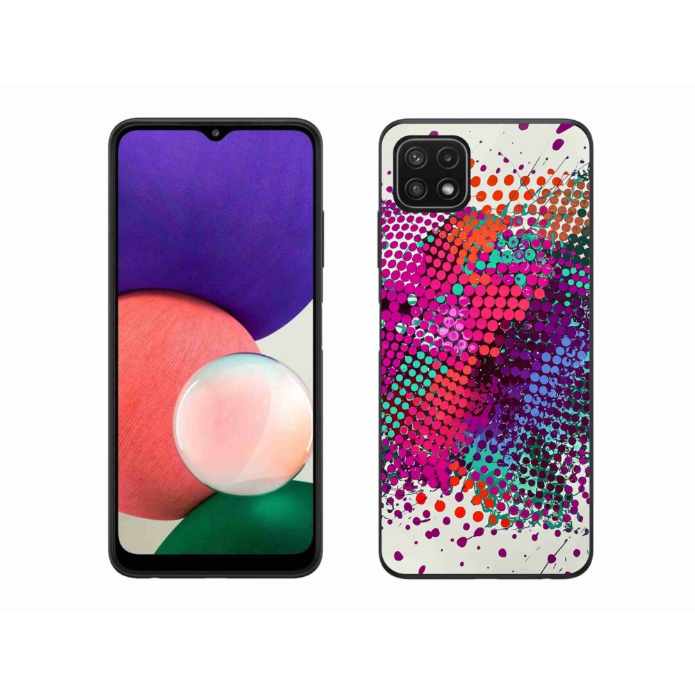 Gelový kryt mmCase na Samsung Galaxy A22 5G - abstraktní motiv 65