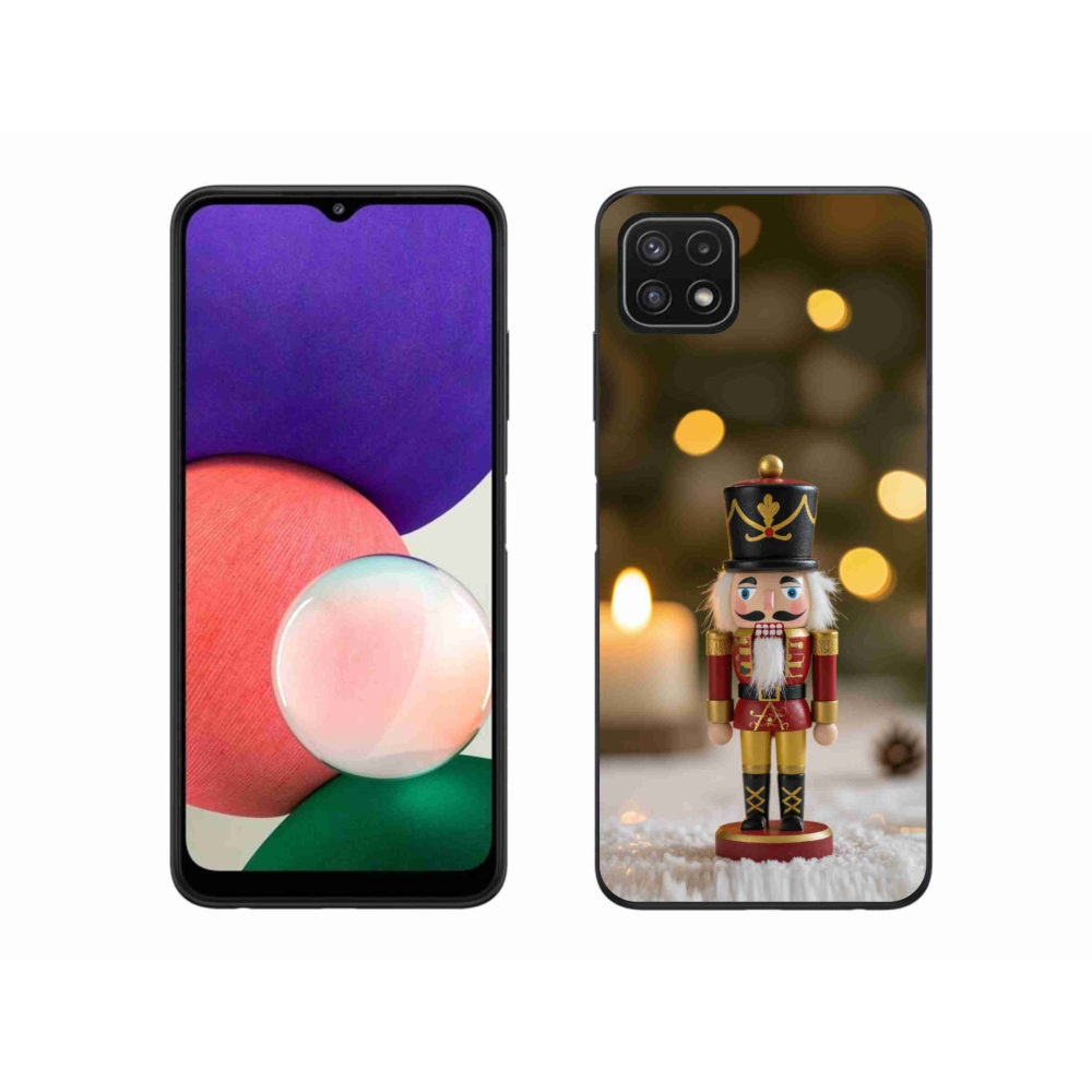 Gelový kryt mmCase na Samsung Galaxy A22 5G - louskáček