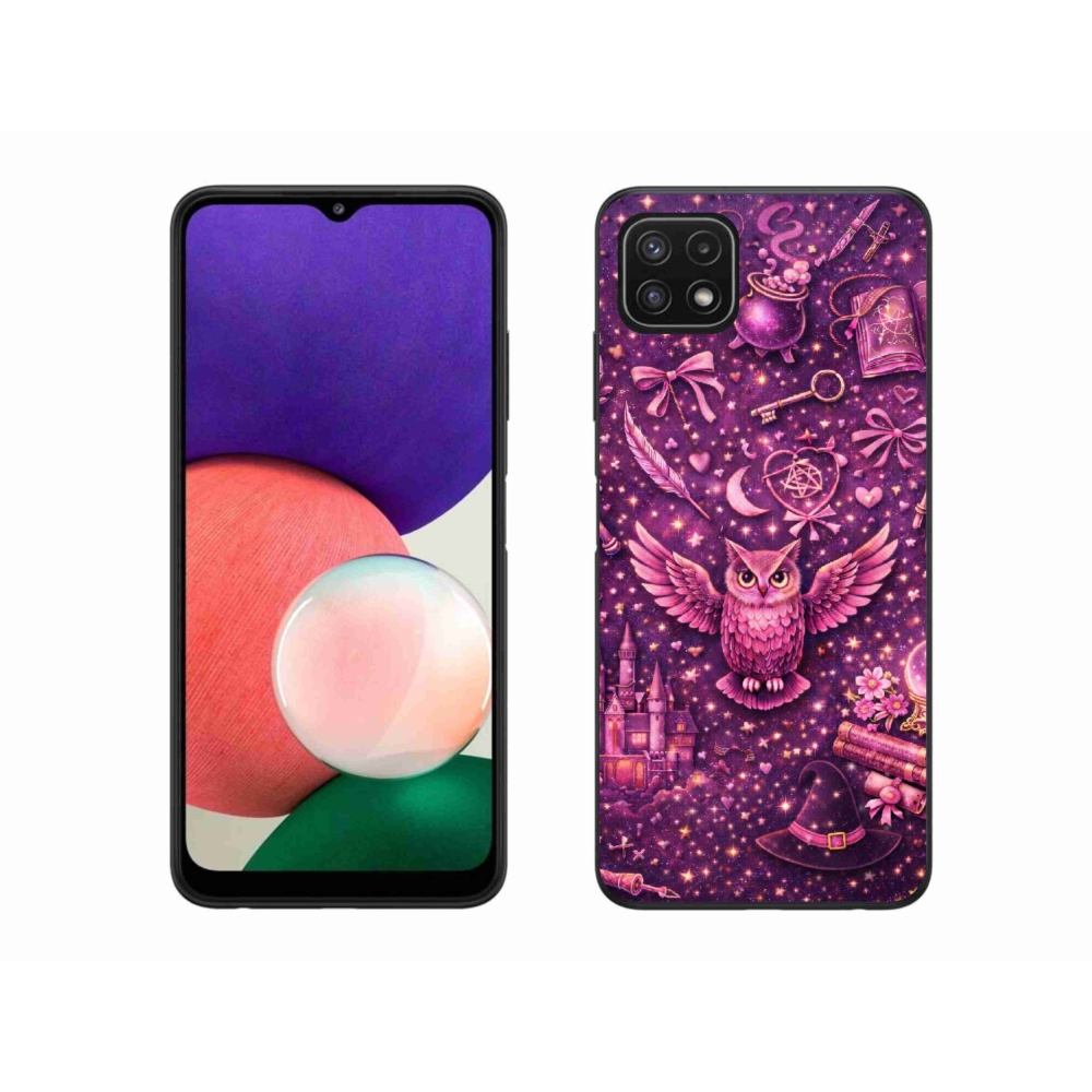 Gelový kryt mmCase na Samsung Galaxy A22 5G - magický svět