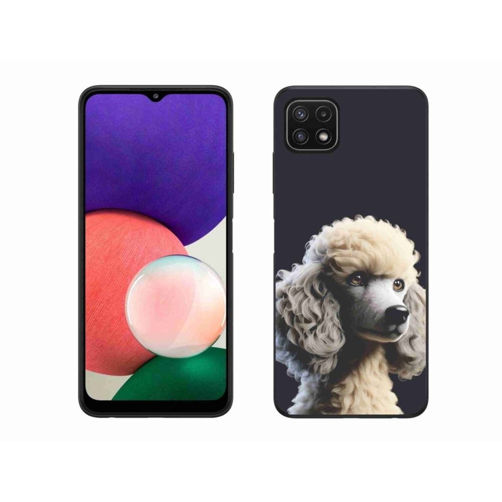 Gelový kryt mmCase na Samsung Galaxy A22 5G - pudl
