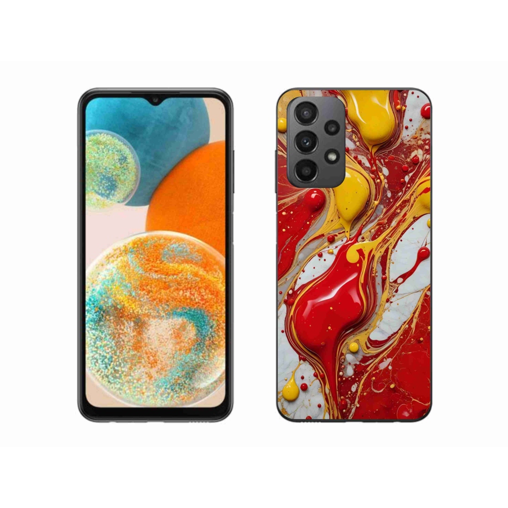 Gelový kryt mmCase na Samsung Galaxy A23 4G/5G - abstraktní motiv 42