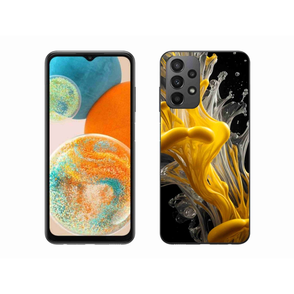 Gelový kryt mmCase na Samsung Galaxy A23 4G/5G - abstraktní motiv 48