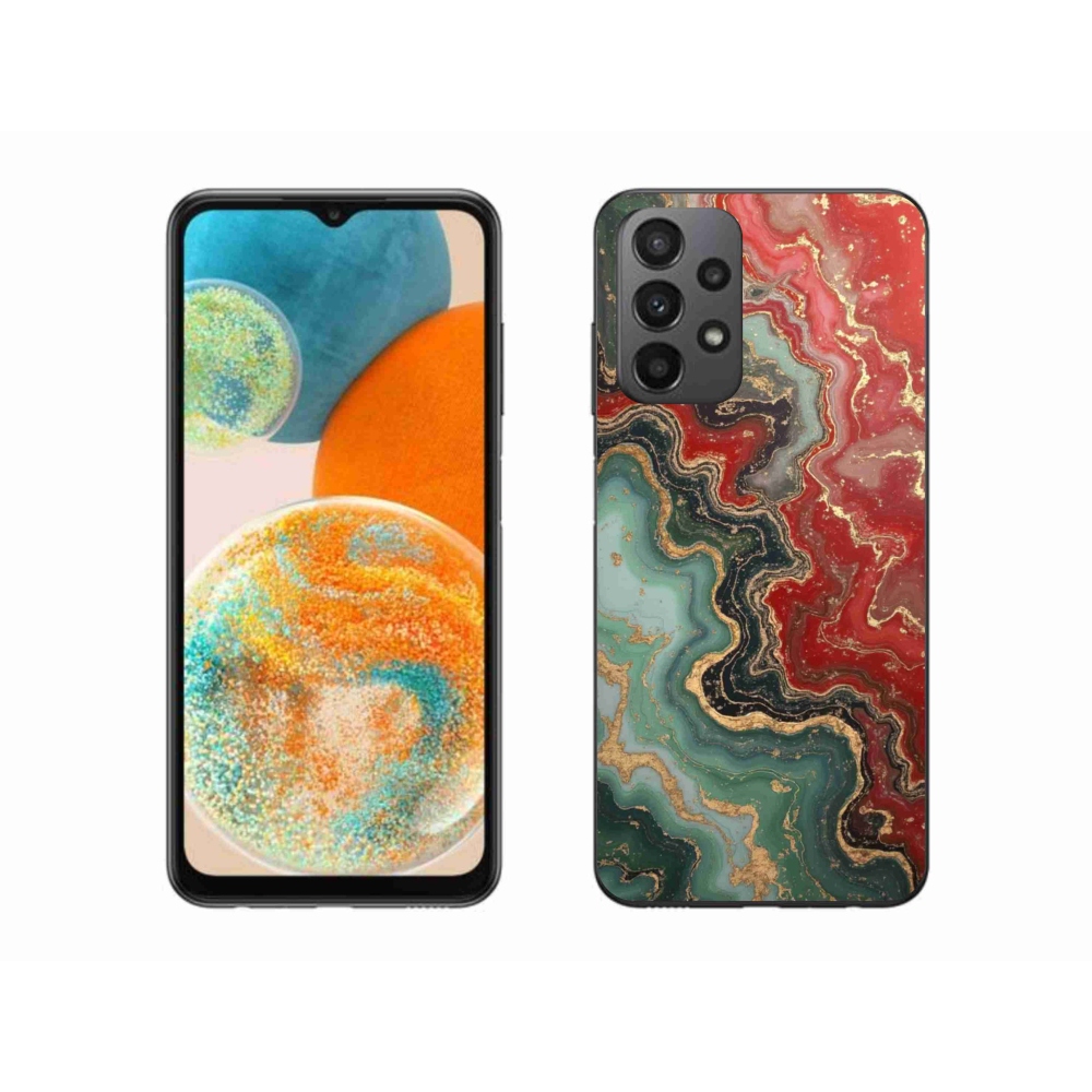 Gelový kryt mmCase na Samsung Galaxy A23 4G/5G - abstraktní motiv 55