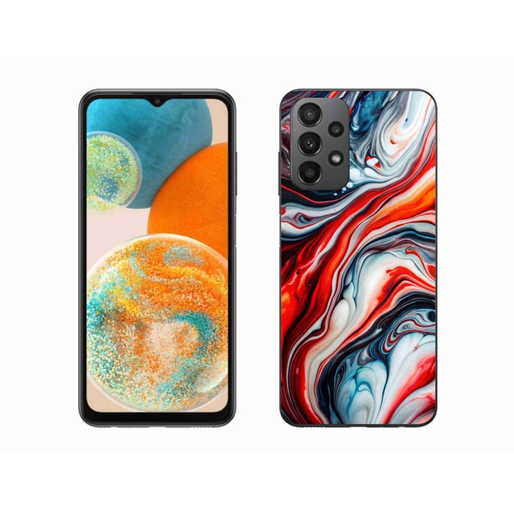 Gelový kryt mmCase na Samsung Galaxy A23 4G/5G - abstraktní motiv 63