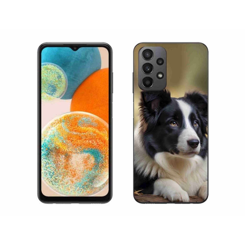Gelový kryt mmCase na Samsung Galaxy A23 4G/5G - border kolie 2