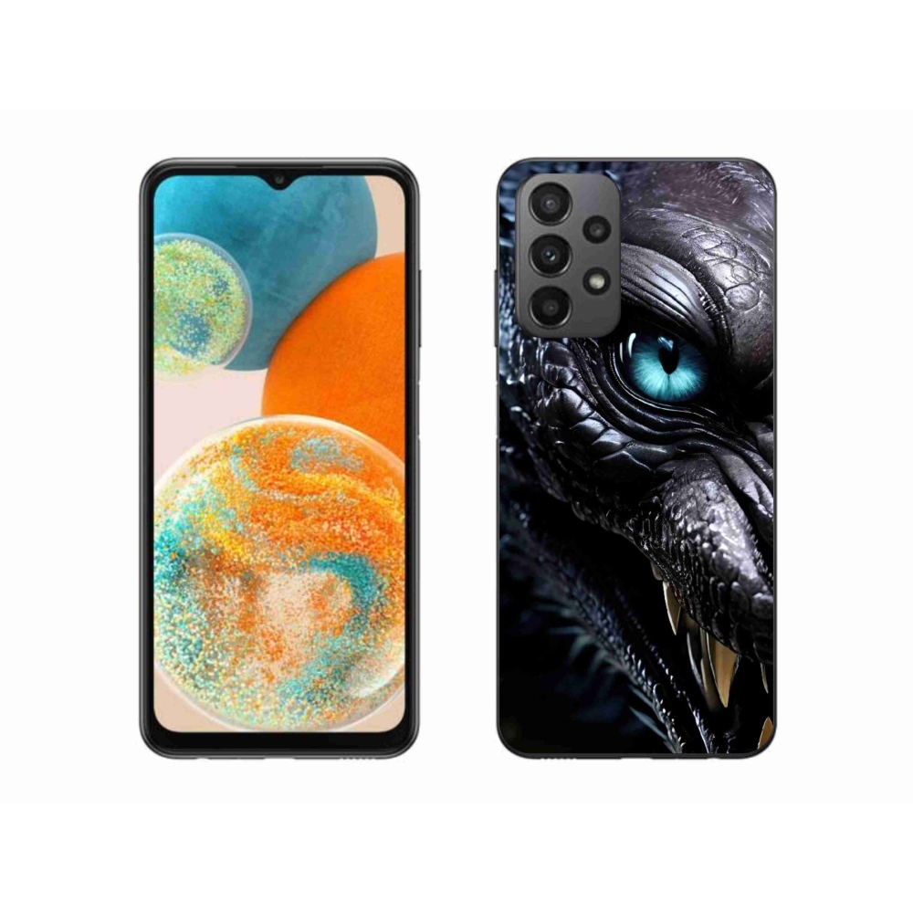 Gelový kryt mmCase na Samsung Galaxy A23 4G/5G - dračí pohled