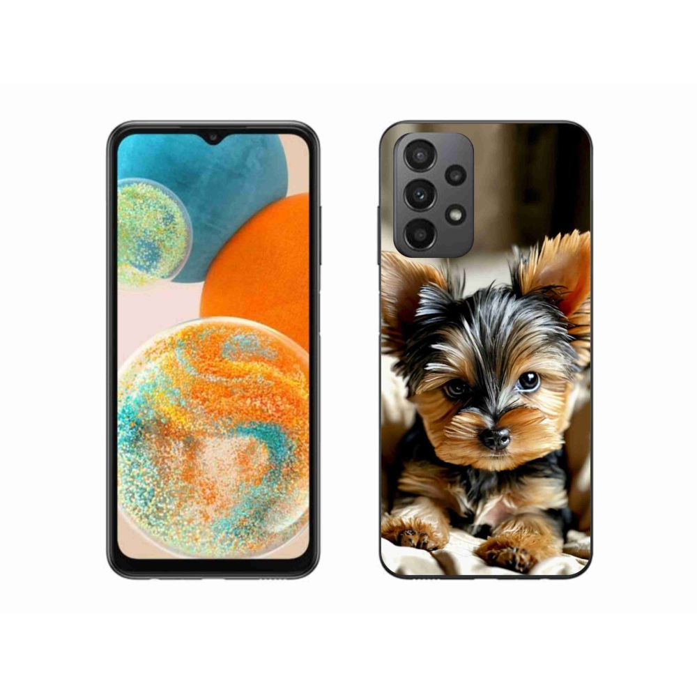 Gelový kryt mmCase na Samsung Galaxy A23 4G/5G - jorkšír 11