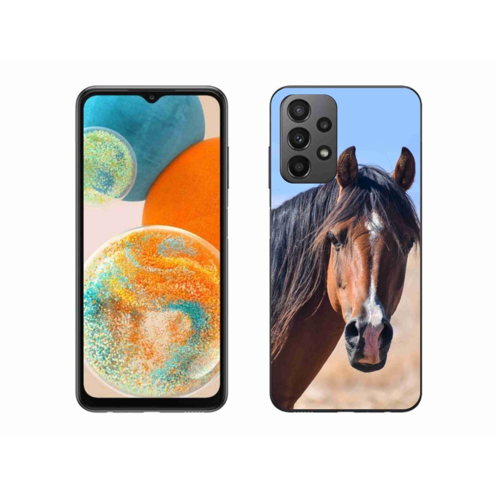 Gelový kryt mmCase na Samsung Galaxy A23 4G/5G - klidný kůň