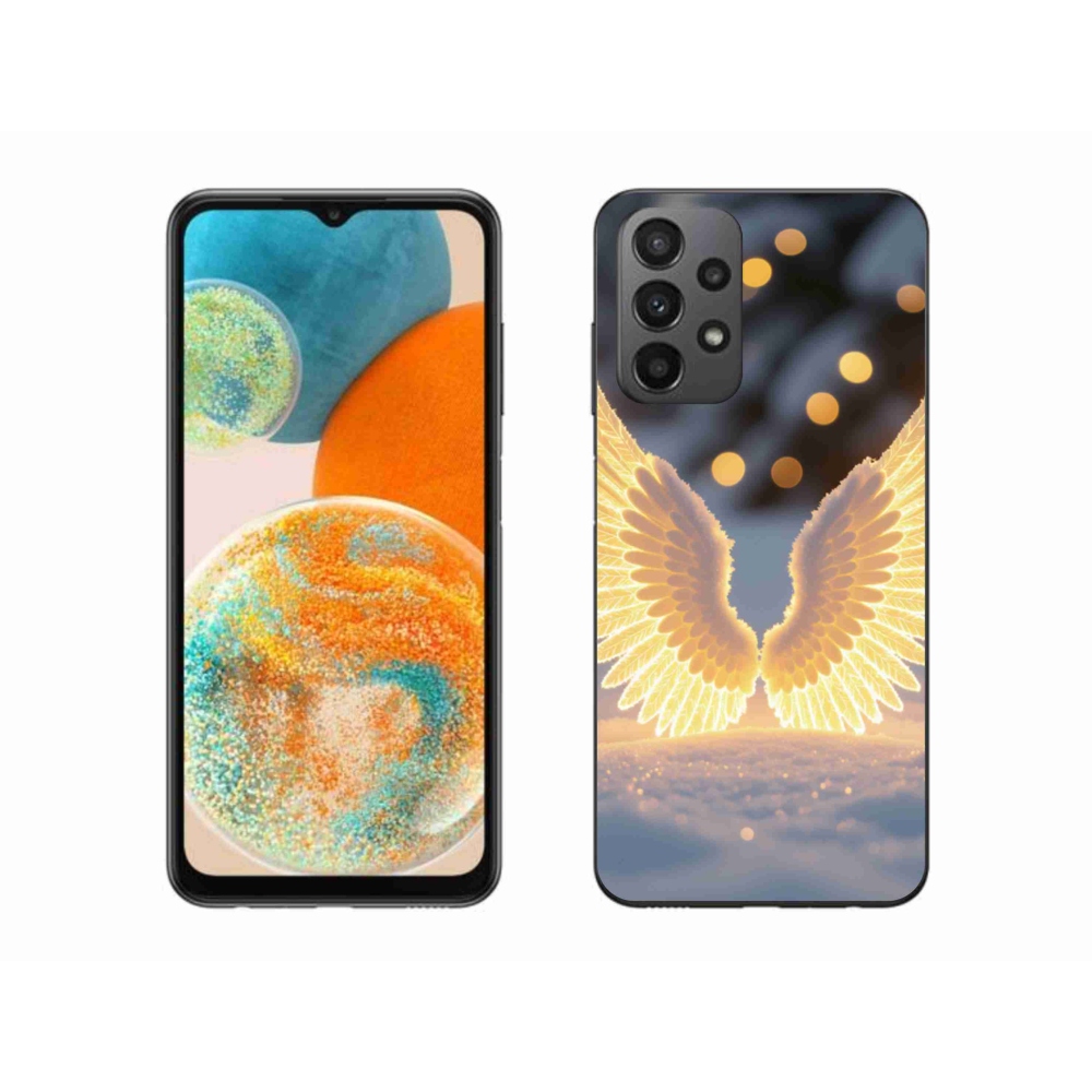 Gelový kryt mmCase na Samsung Galaxy A23 4G/5G - křídla