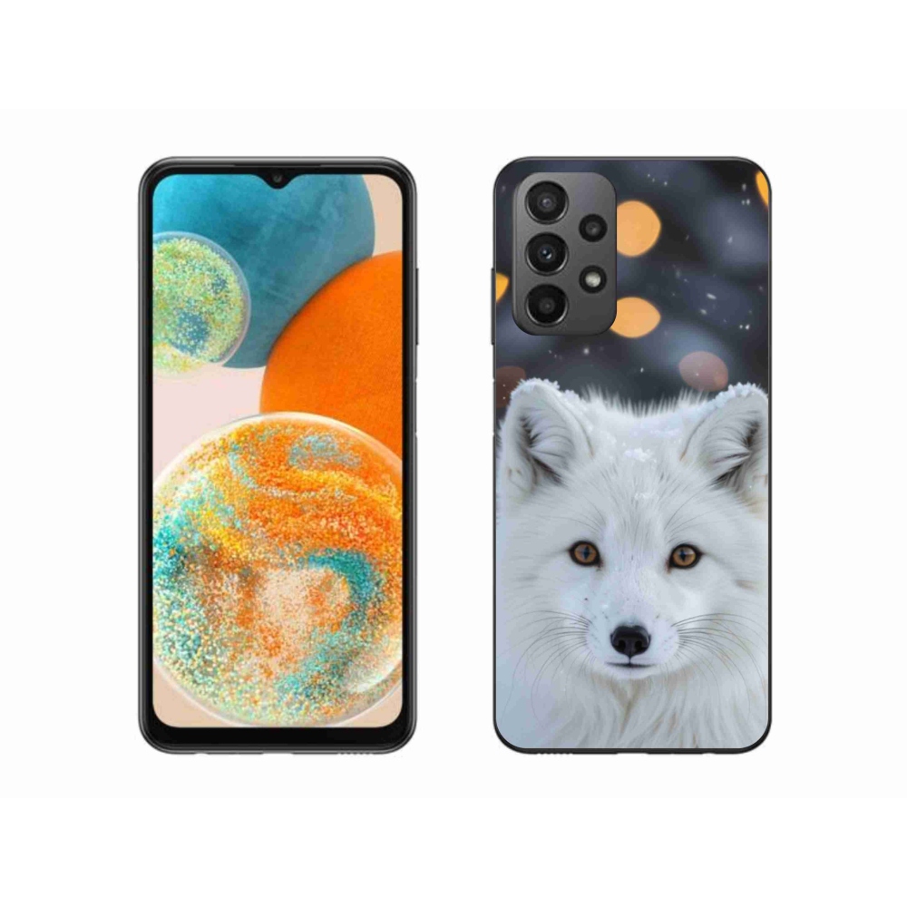 Gelový kryt mmCase na Samsung Galaxy A23 4G/5G - liška polární