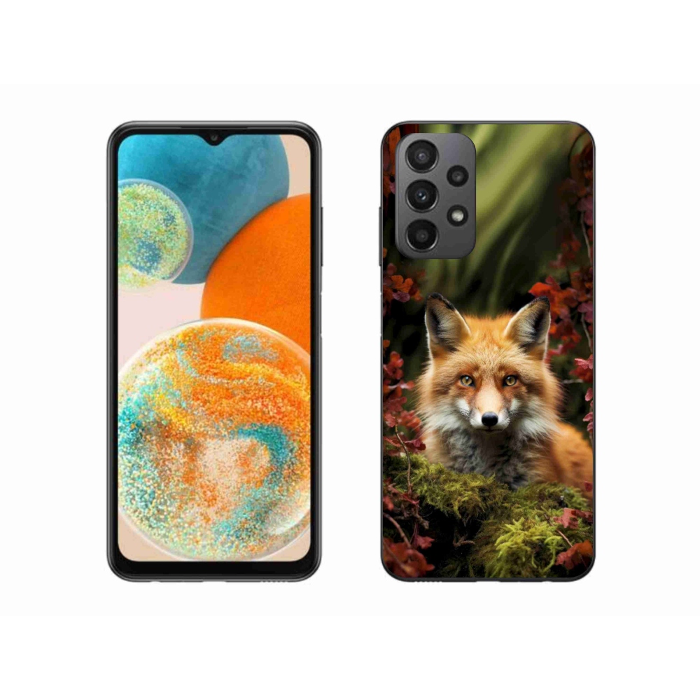 Gelový kryt mmCase na Samsung Galaxy A23 4G/5G - liška v lese