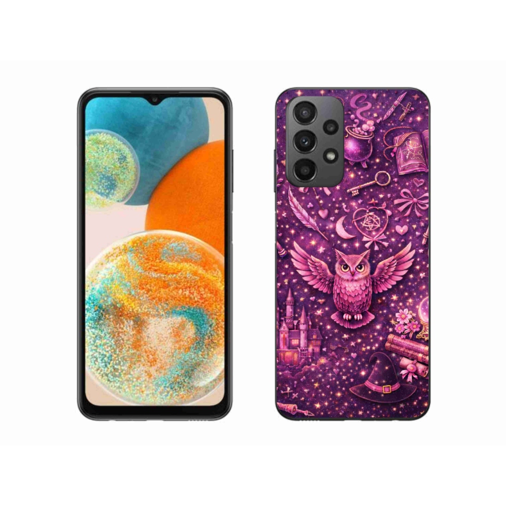 Gelový kryt mmCase na Samsung Galaxy A23 4G/5G - magický svět