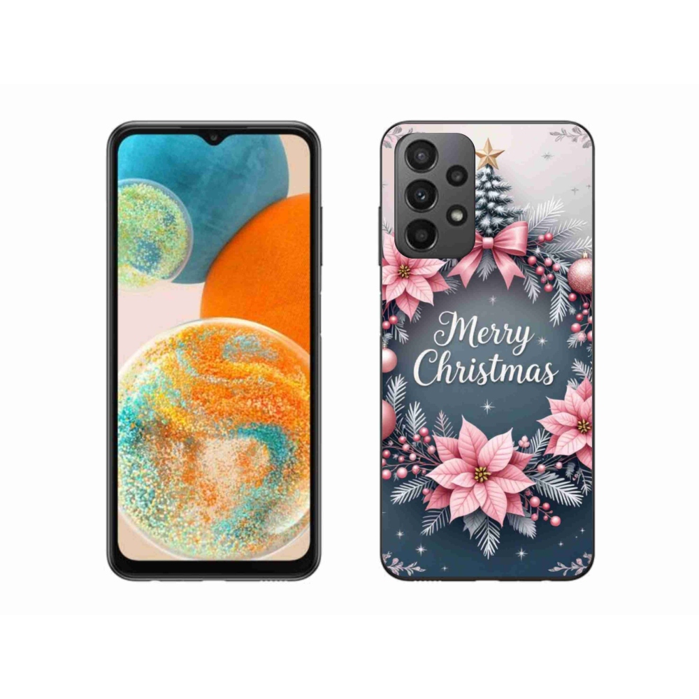 Gelový kryt mmCase na Samsung Galaxy A23 4G/5G - merry christmas
