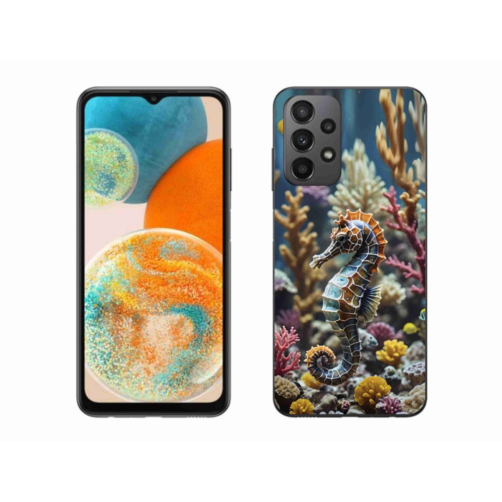 Gelový kryt mmCase na Samsung Galaxy A23 4G/5G - mořský koník 2