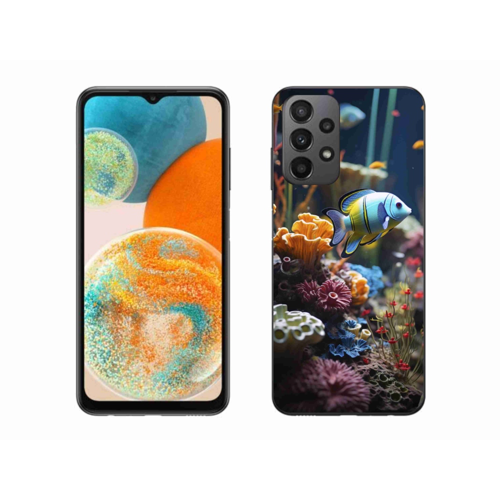 Gelový kryt mmCase na Samsung Galaxy A23 4G/5G - mořský svět 5