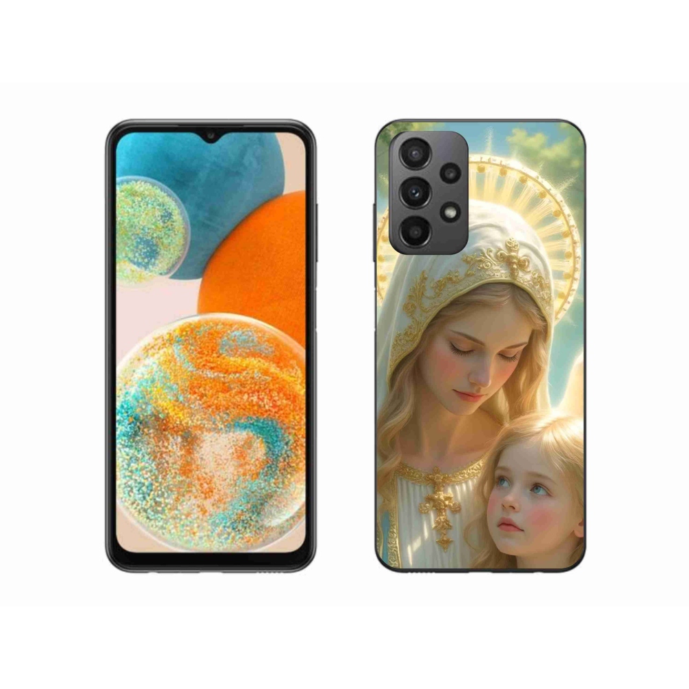 Gelový kryt mmCase na Samsung Galaxy A23 4G/5G - náboženský motiv 2