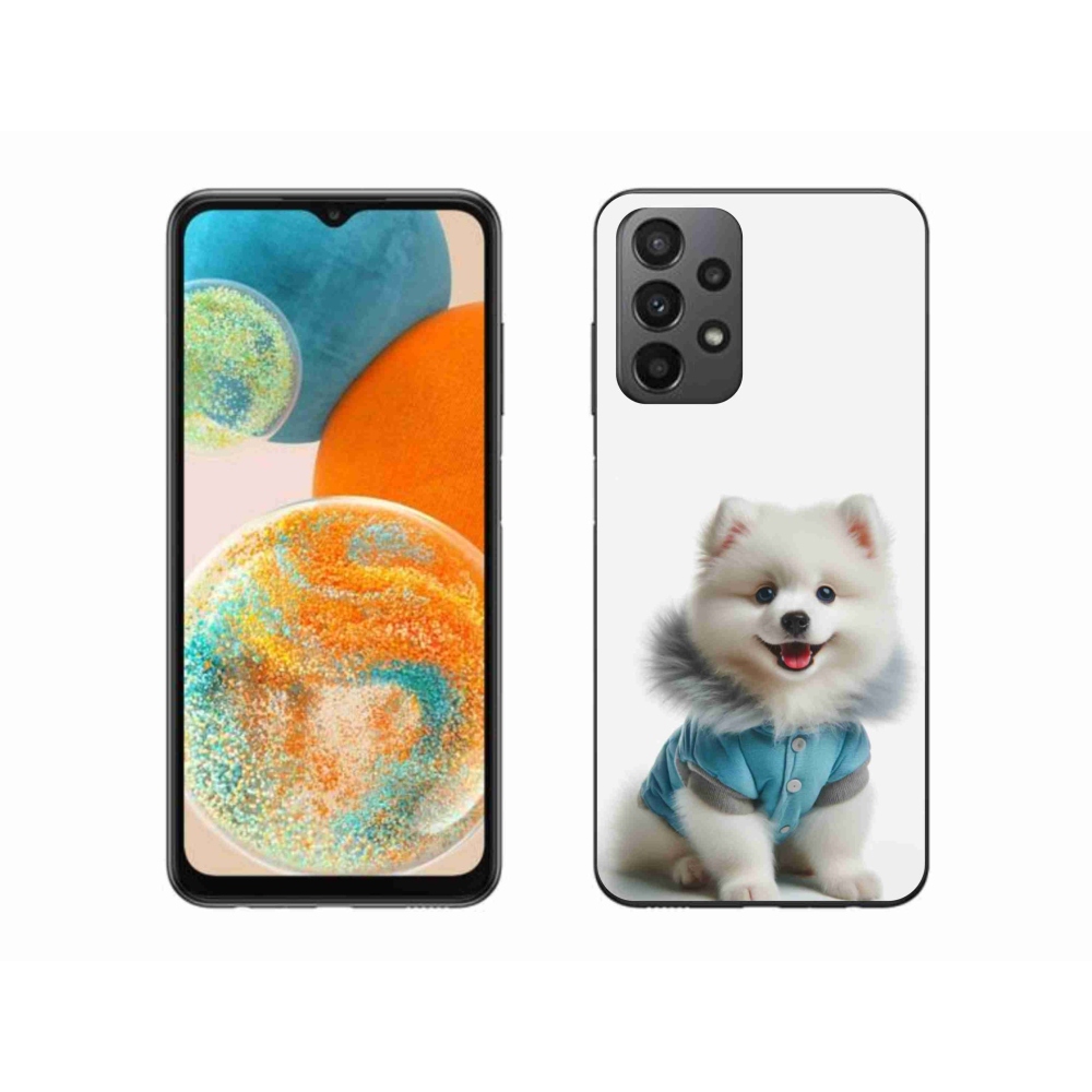 Gelový kryt mmCase na Samsung Galaxy A23 4G/5G - pomeranian