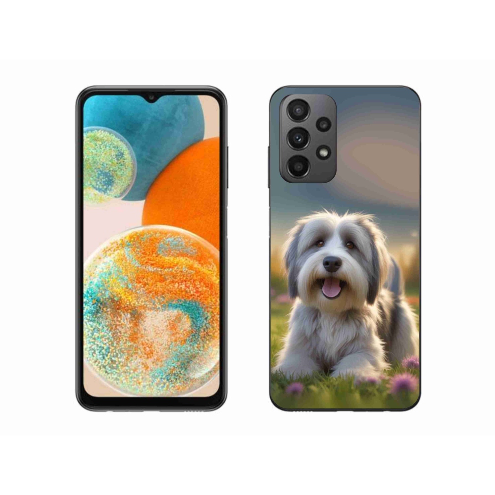 Gelový kryt mmCase na Samsung Galaxy A23 4G/5G - roztomilý havanský psík