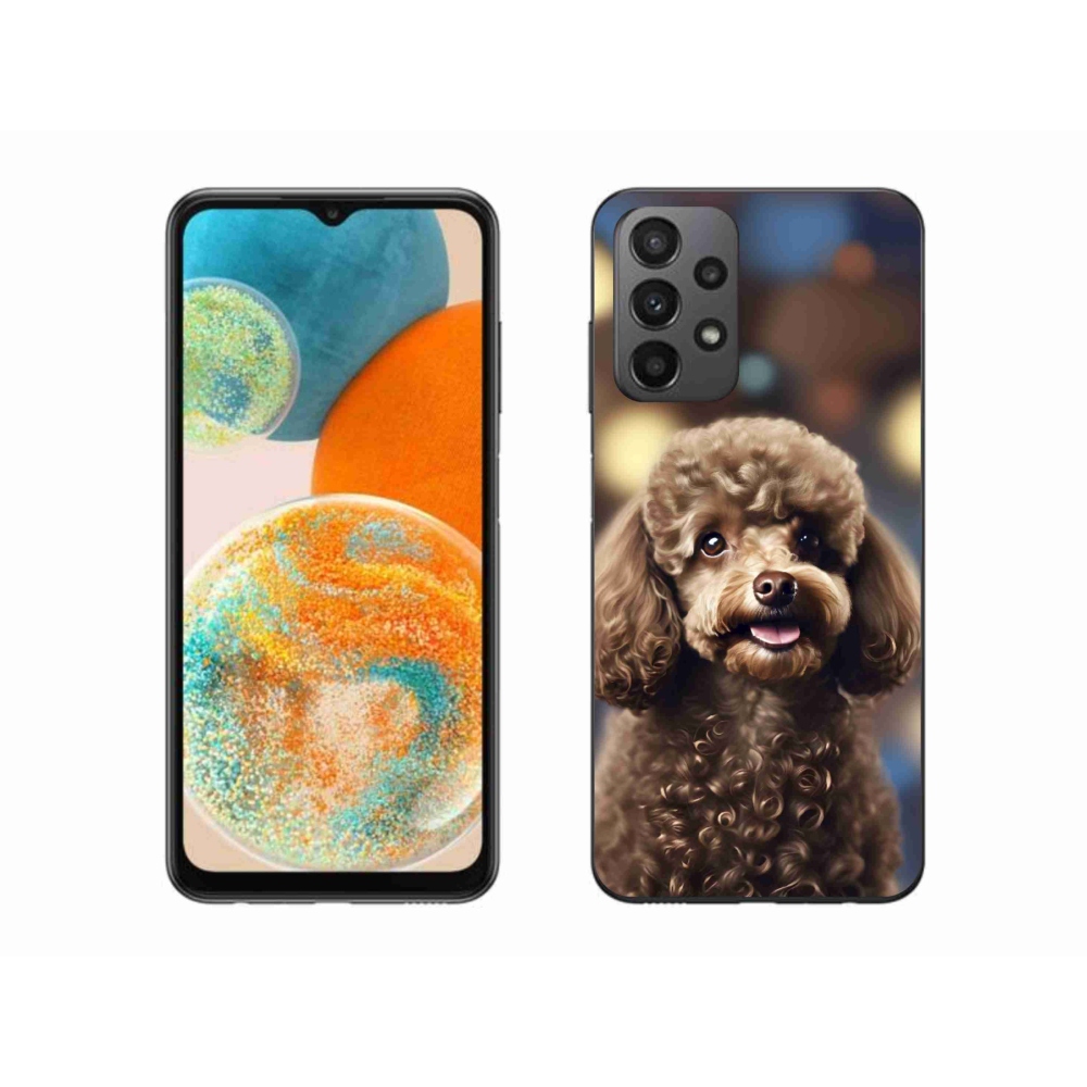 Gelový kryt mmCase na Samsung Galaxy A23 4G/5G - roztomilý pudl