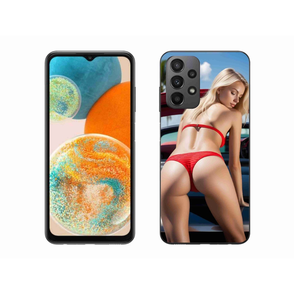 Gelový kryt mmCase na Samsung Galaxy A23 4G/5G - sexy žena 2