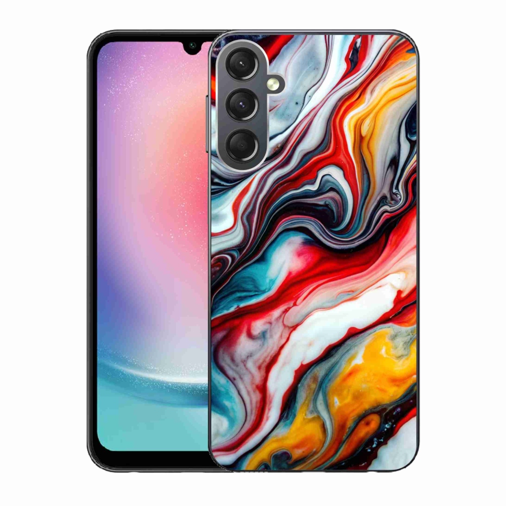 Gelový kryt mmCase na Samsung Galaxy A24 - abstraktní motiv 35