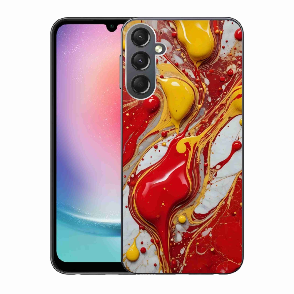 Gelový kryt mmCase na Samsung Galaxy A24 - abstraktní motiv 42