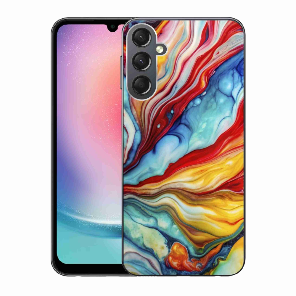 Gelový kryt mmCase na Samsung Galaxy A24 - abstraktní motiv 58