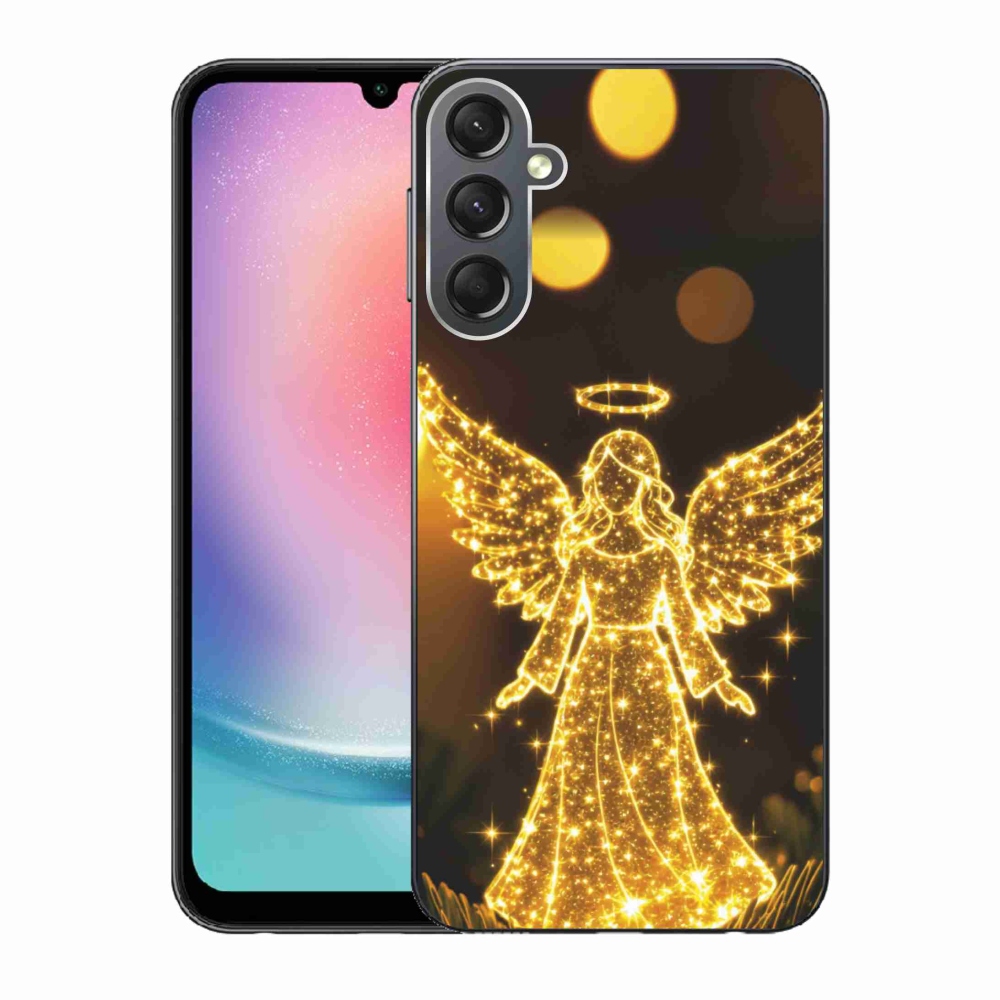 Gelový kryt mmCase na Samsung Galaxy A24 - anděl