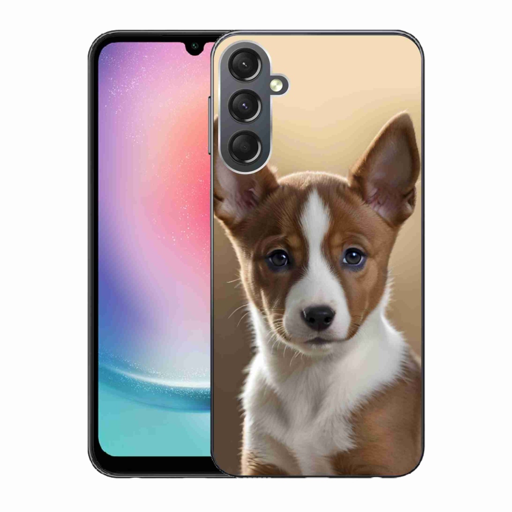 Gelový kryt mmCase na Samsung Galaxy A24 - basenji