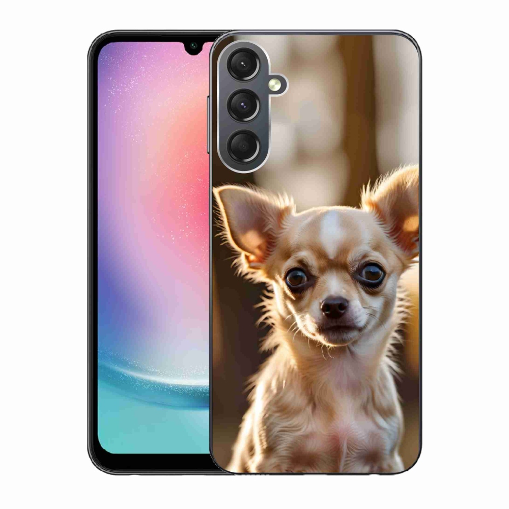 Gelový kryt mmCase na Samsung Galaxy A24 - čivava 6