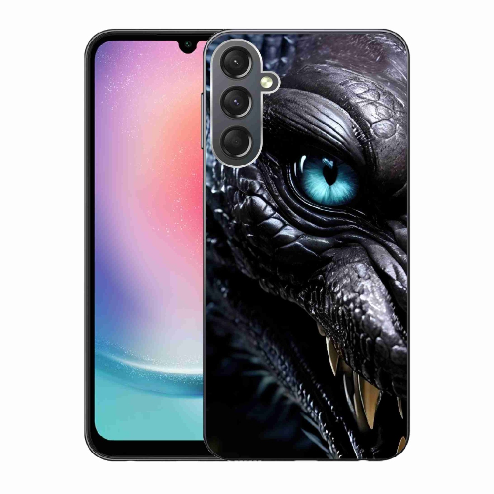 Gelový kryt mmCase na Samsung Galaxy A24 - dračí pohled