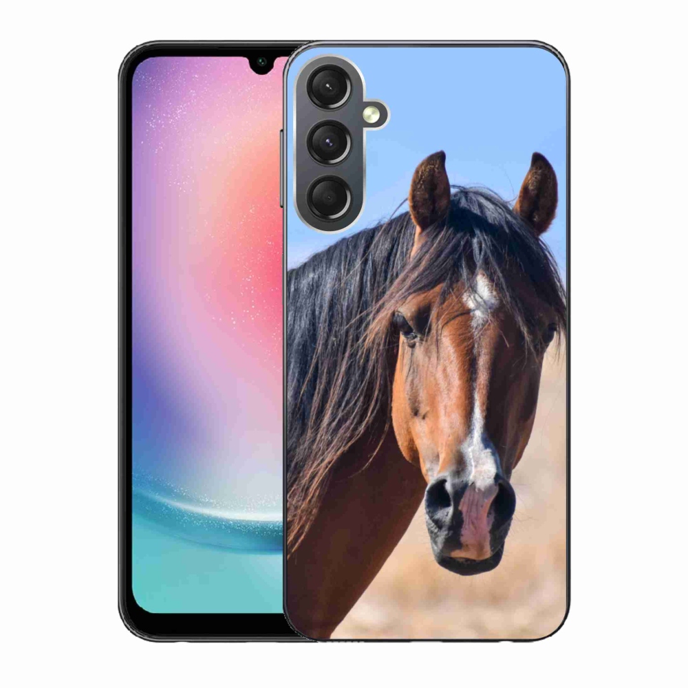 Gelový kryt mmCase na Samsung Galaxy A24 - klidný kůň