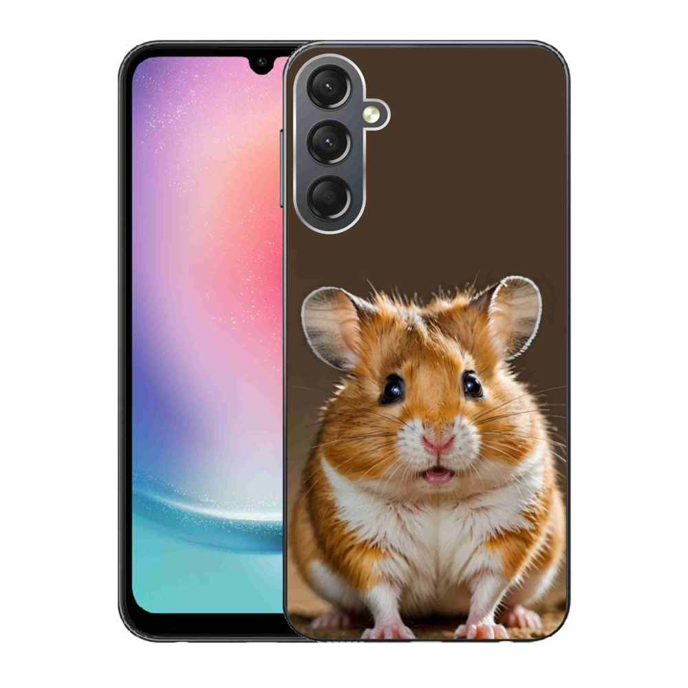 Gelový kryt mmCase na Samsung Galaxy A24 - křeček