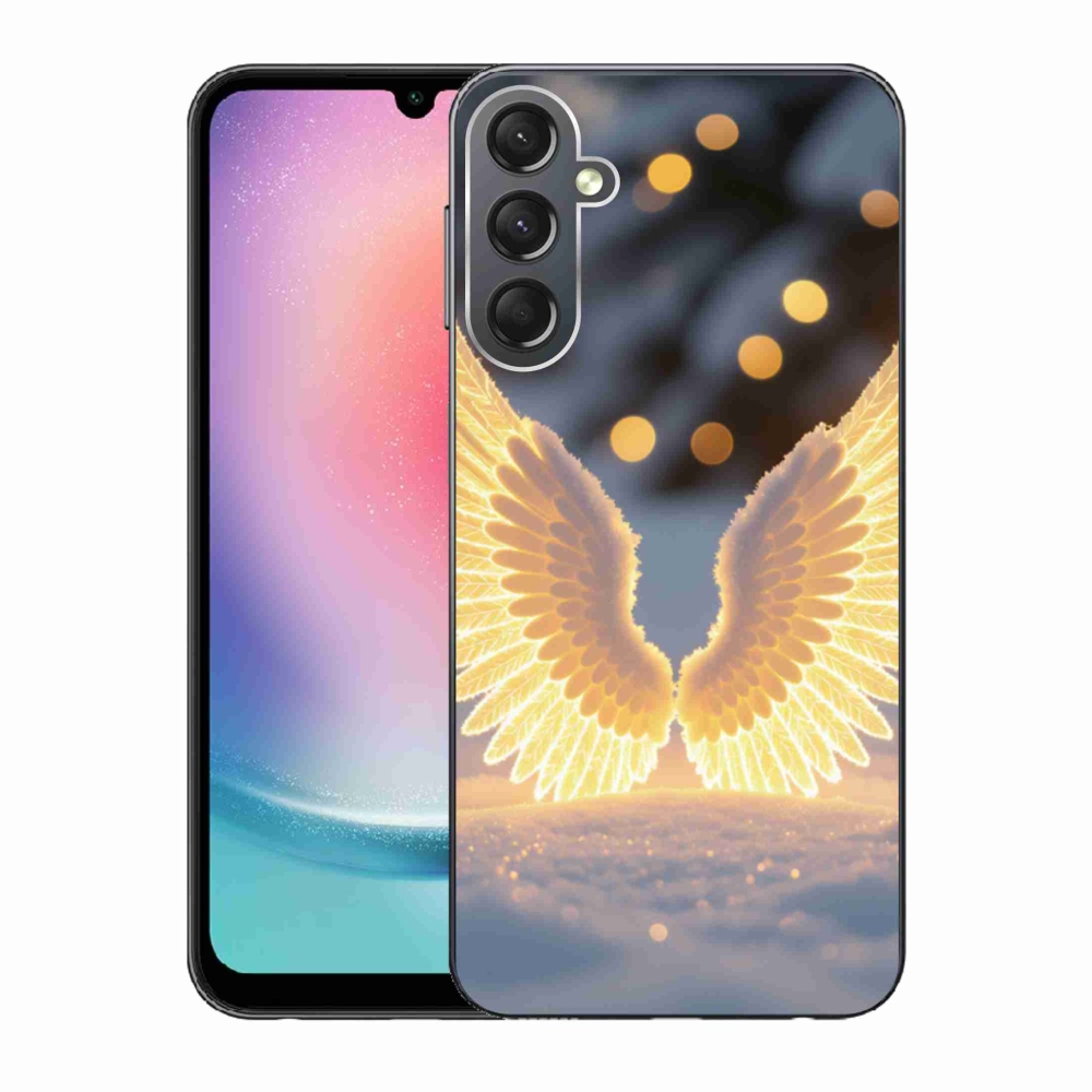 Gelový kryt mmCase na Samsung Galaxy A24 - křídla