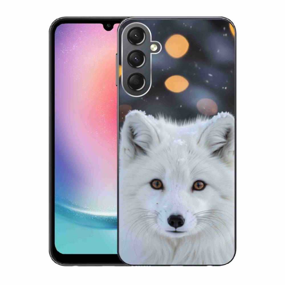 Gelový kryt mmCase na Samsung Galaxy A24 - liška polární