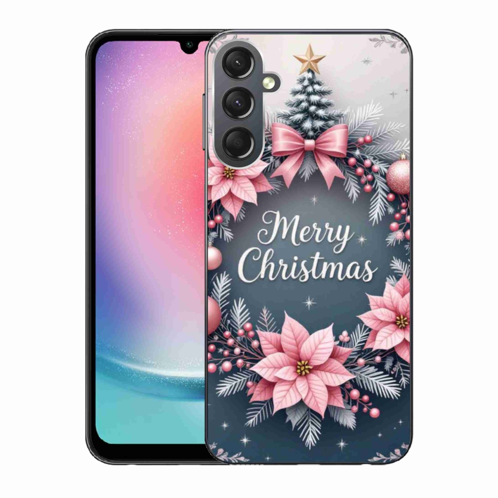 Gelový kryt mmCase na Samsung Galaxy A24 - merry christmas