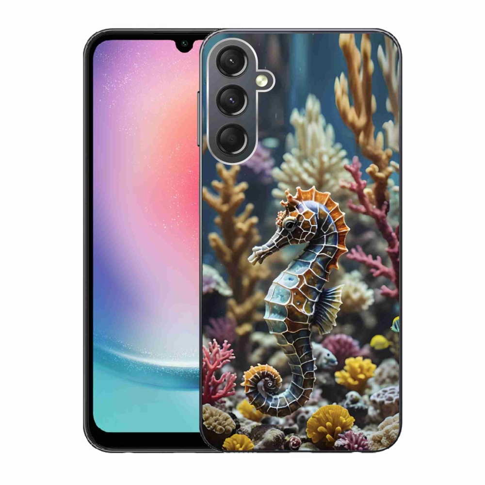 Gelový kryt mmCase na Samsung Galaxy A24 - mořský koník 2