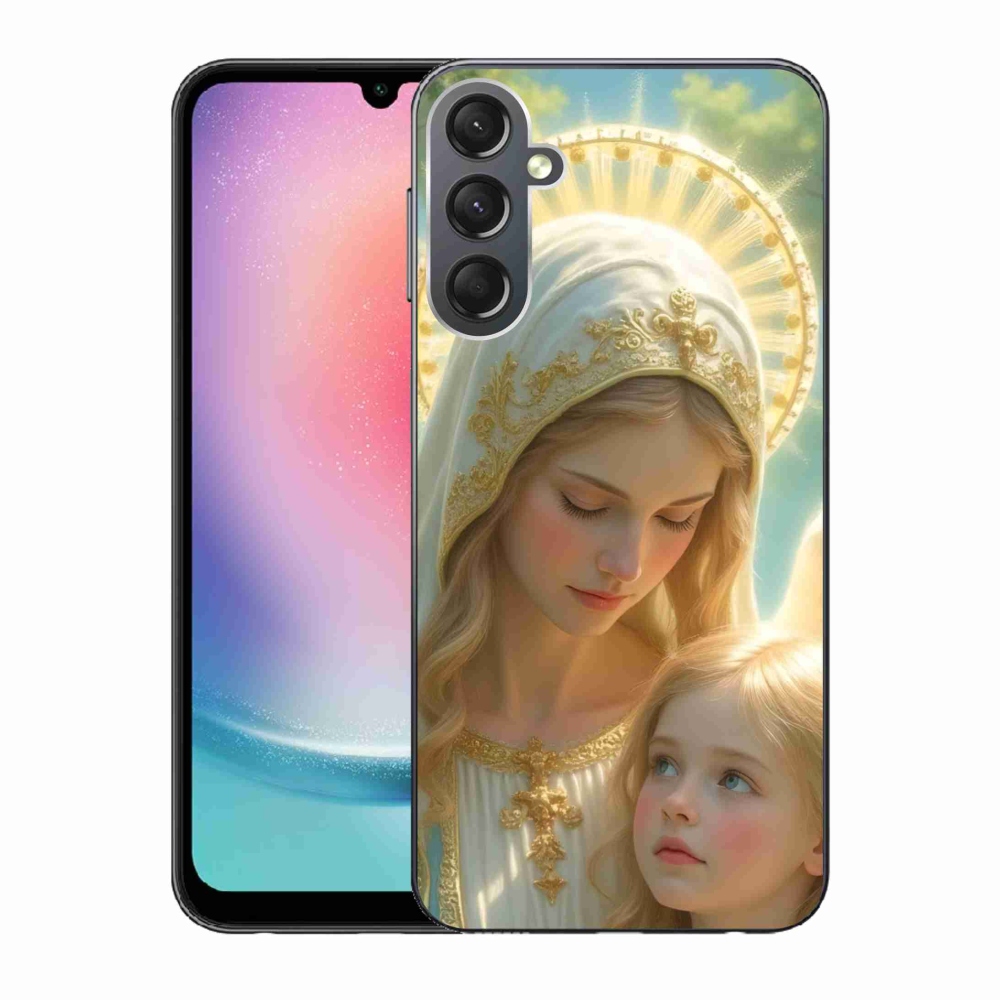 Gelový kryt mmCase na Samsung Galaxy A24 - náboženský motiv 2