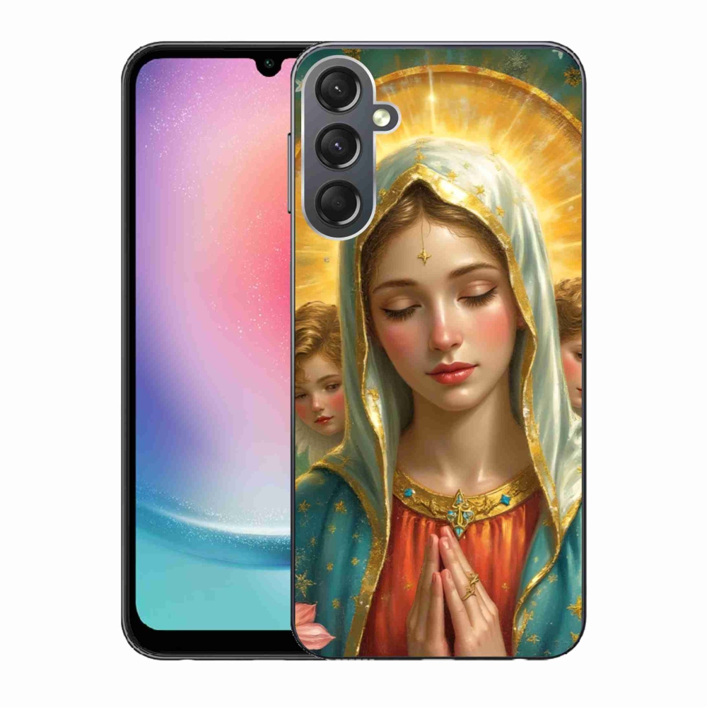 Gelový kryt mmCase na Samsung Galaxy A24 - náboženský motiv 3